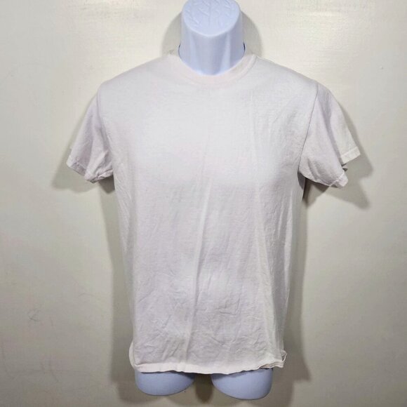 Gildan Other - Gildan Heavy 100% Cotton Plain White T-Shirt Size S - (71)